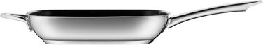 Wok Durado з нержавіючої сталі: антипригарне покриття, для всіх плит, до 260°C, 28x28 см