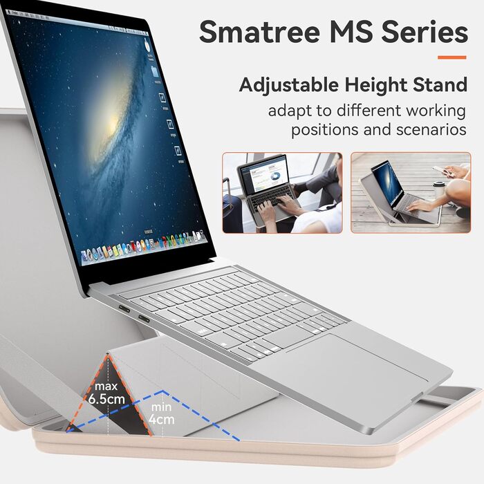 Жорсткий захисний чохол Smatree MS35T для Microsoft Surface Laptop 13.8