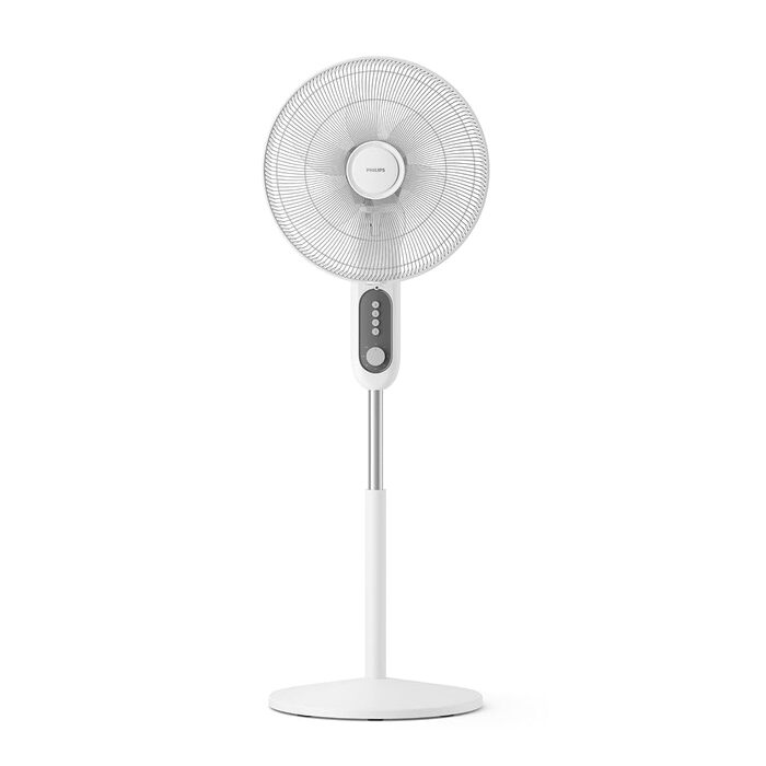Вентилятор підлоговий Philips Serie 5000, 105 см, пульт, таймер, 3 швидкості, 40 Вт, білий