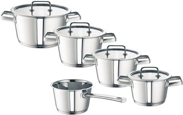 Набір кухонного посуду Rohe Germany Conia Culinaria, алюміній, сріблястий