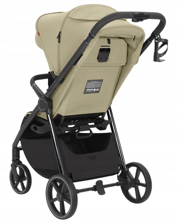 Дитячий прогулянковий візок Carrello Bravo M/Lite, Marble beige
