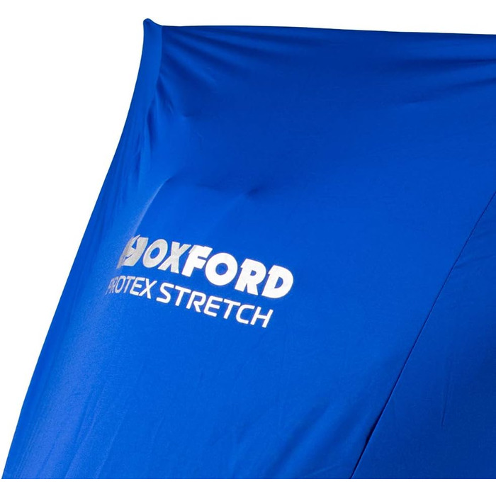 Чохол для мотоцикла Oxford PROTEX Premium Stretch, синій, XL — для захисту в приміщенні