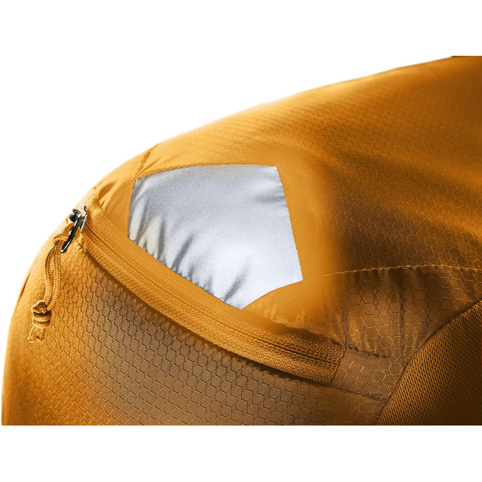 Велосипедний рюкзак Deuter Race Air 14+3 л, коричнево-синій, вентиляція спини