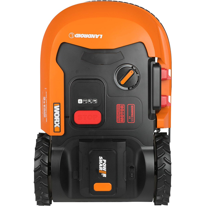 Робот-газонокосарка WORX Landroid L WR147E для газонів до 1000 м², акумуляторна, плаваюча дека, тиха робота
