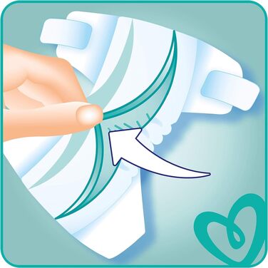 Підгузки Pampers Baby-Dry Нічні, розмір 7 (15+ кг), 186 шт, Mega Pack на 1 місяць, до 12 годин сухості, противитікання