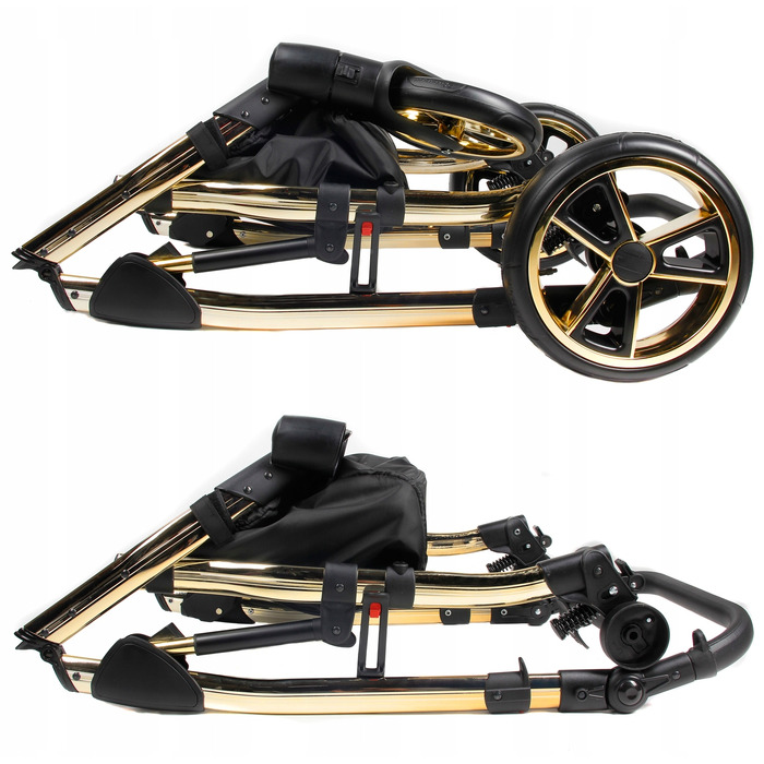 Дитячий візок 3в1 Didibaby Daytona GT Black/Gold