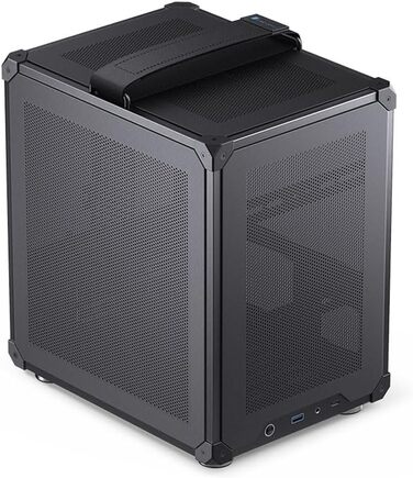 Корпус для ПК Jonsbo C6, чорний, компактний, металевий