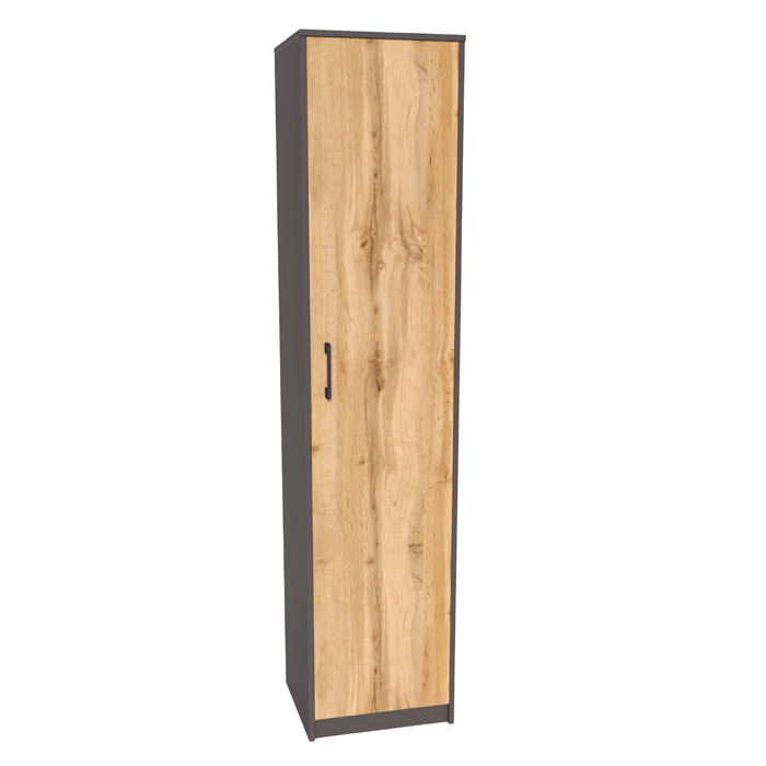 Стелаж Meble Bestseller 39 x 180 x 35 см, дуб вотан / графіт