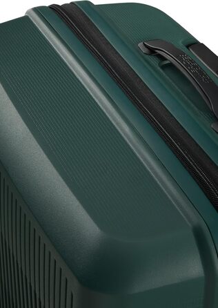 Валіза American Tourister Aerostep Spinner S, розширювана, 55 см, 36/40 л, зелена (Dark Forest), ручна поклажа