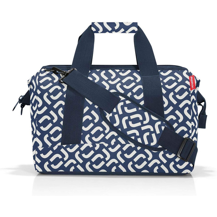 Сумка Reisenthel Allrounder M Signature Navy, універсальна, сучасний дизайн