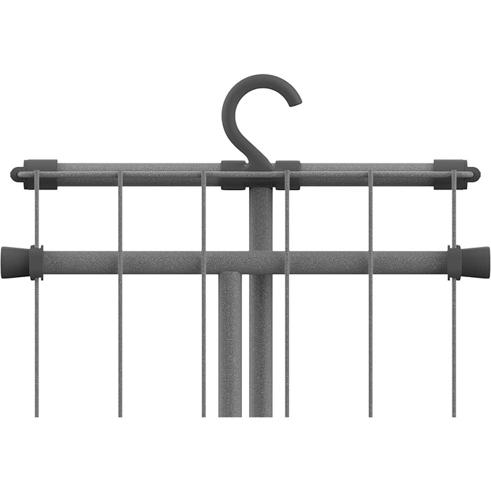 Сушарка для білизни Rörets Compact Space Grey, 90x32x83 см, 5,5 м, з гачком для зберігання, компактна, міцна, шведська якість
