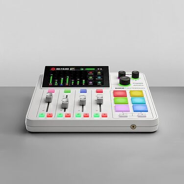 RØDE RØDECaster Duo: Комплект для подкастів, стрімінгу та музичного продакшну (Blanche)