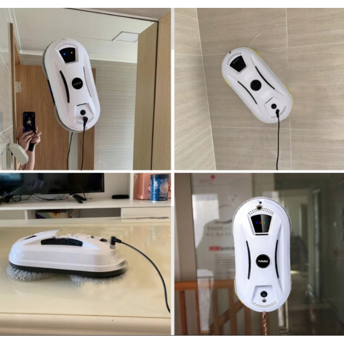 Робот-пилосос Chover TR-PH10V (білий) з функціями вологого прибирання та миття вікон