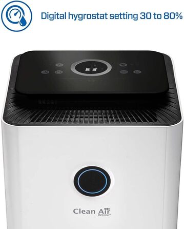 Осушувач-повітряочисник Clean Air Optima CA-704 SMART з HEPA-фільтром та UV-C лампою (10л/добу, до 40м²)