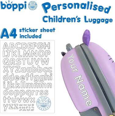 Дитяча валіза boppi Tiny Trekker 17 л для хлопчиків і дівчаток, ручна поклажа, у вигляді полуниці