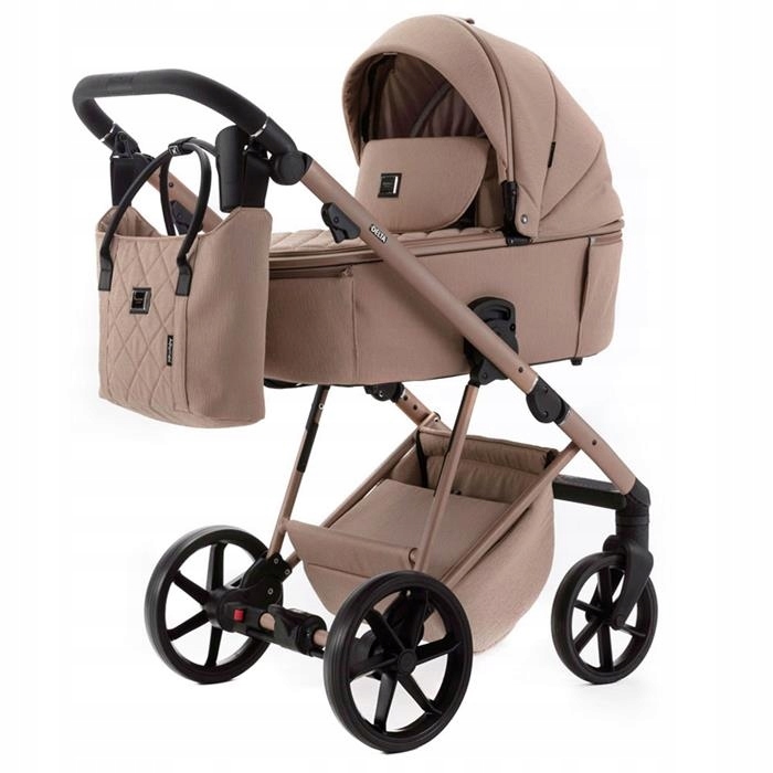 Дитячий візок 2в1 Adamex Delta Natura Camel