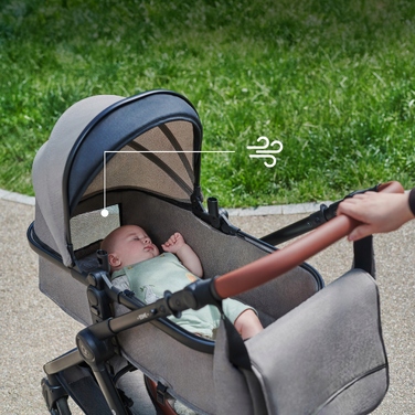 Багатофункціональний дитячий візок Kinderkraft ESME 3в1 з автокріслом MINK PRO