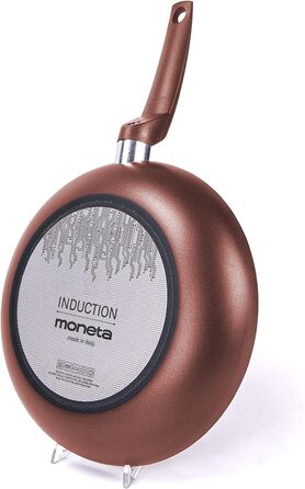 Набір сковорідок Moneta Stratomax Induction 20/24/28 см, алюміній, індукція, мідне покриття