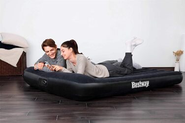 Надувний матрац Bestway Aeroluxe Queensize з електронасосом 203x152x30 см