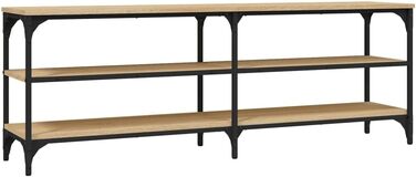 Тумба під телевізор 140x30x50 см Інженерна деревина (дуб сонома)