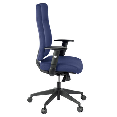 Офісне крісло / поворотне крісло PRO-TEC 300 тканина темно-синій hjh OFFICE