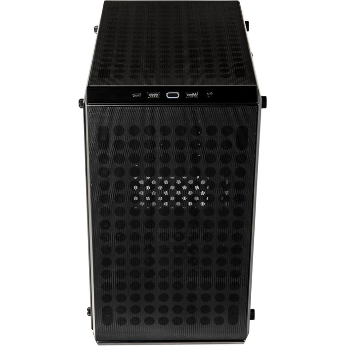 Корпус Cooler Master MasterBox Q300L V2 mATX Mini Tower з загартованим склом, 120 мм вентилятор, підтримка USB 3.2 Gen 2x2 Type-C, багатоваріантне охолодження