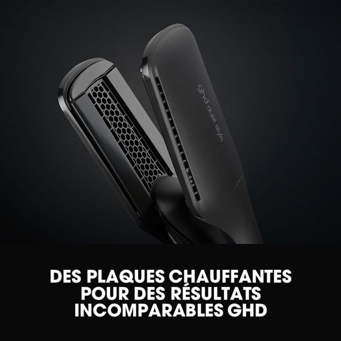 ghd Duet Styler – 2-в-1 випрямляч і фен, стайлер гарячого повітря для укладки вологого волосся, чорний