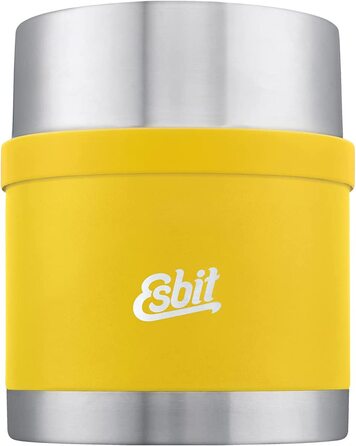 Термос для їжі Esbit Sculptor з гравіюванням, нержавіюча сталь, BPA-Free, чорний/срібний, 500/750/1000 мл, контейнер для гарячих і холодних страв, для супів і салатів