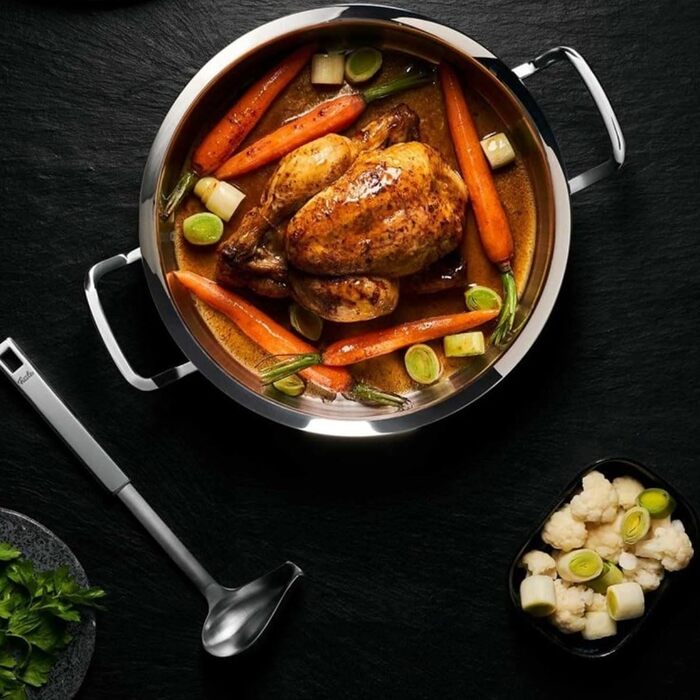 Каструля Fissler Original-Profi Collection з кришкою зі скла, нержавіюча сталь, Cookstar, для індукції (16 см, 2.1 л)