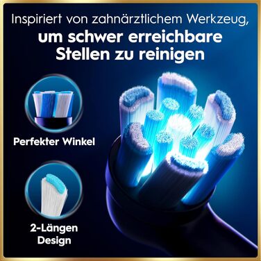 Електрична зубна щітка Oral-B iO Series 9, чорна (White Alabaster), 1 шт.