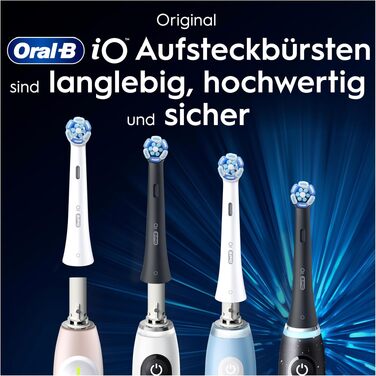 Смінні насадки для електричної зубної щітки Oral-B iO Ultimate Cleaning, білі, 4 шт.
