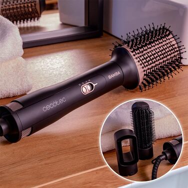 Фен-щітка Cecotec Bamba CeramicCare 5-в-1 Pro 1000W з керамікою та іонізацією