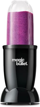 Електричний міні-блендер Magic Bullet, 200 Вт, 3 насадки, чорний
