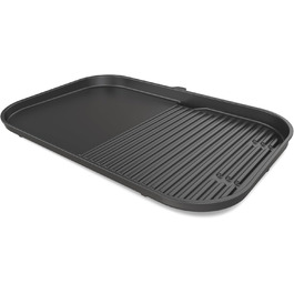 Плоска антипригарна гриль-пластина Ninja Woodfire XL для BBQ OG850/OG901, офіційний аксесуар, чорна