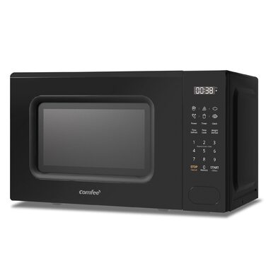 Мікрохвильова піч Comfee CM-E202CC(BK) 20 л, 700 Вт, 6 автоматичних програм, розморожування, чорна