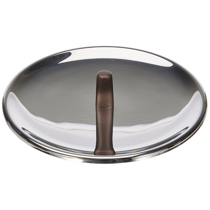 Кришка для каструлі Alessi Edo PU200/24 з нержавіючої сталі з PVD-покриттям, коричнева, Ø 20 см