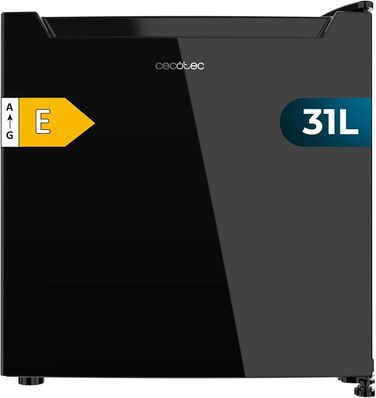 Міні-холодильник Cecotec Bolero CoolMarket TT 31 Dual Black, 31 л, з функцією охолодження та заморожування, механічне керування, знімна полиця, чорний