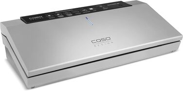 Вакууматор CASO GourmetVAC 480: професійний, подвійна запайка, насос 20 л/хв, регулювання потужності + 10 пакетів