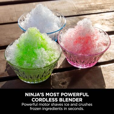 Блендер портативний Ninja Blast Max 570 мл, акумуляторний, сірий Cool Grey. Для смузі, протеїнових коктейлів, льоду та заморожених фруктів