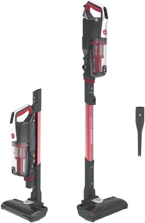 Бездротовий пилосос Hoover H-FREE 500 HF522STH HOME, акумуляторний, без мішка, до 30 хв роботи, LED-підсвітка, компактне зберігання, паркування