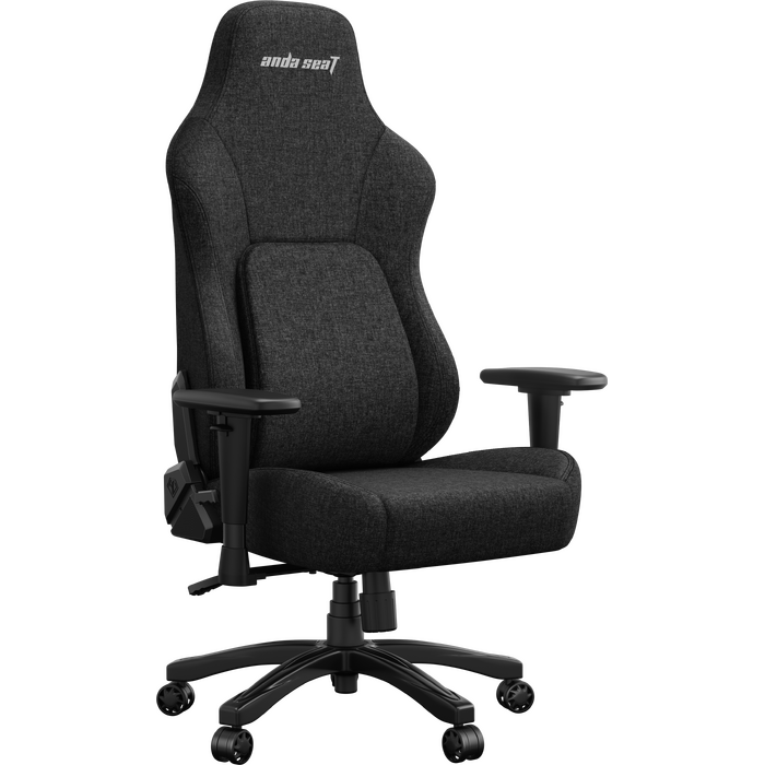 Крісло геймерське ігрове Anda Seat Phantom 4 L до 90 кг Black Fabric (AD18YSD-72-B-F-B01)