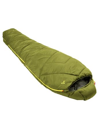 Трисезонний спальний мішок VAUDE Sioux 800 II (синій), синтетичний кокон для кемпінгу, діапазон температур 2°C – 8°C, 220x80 см