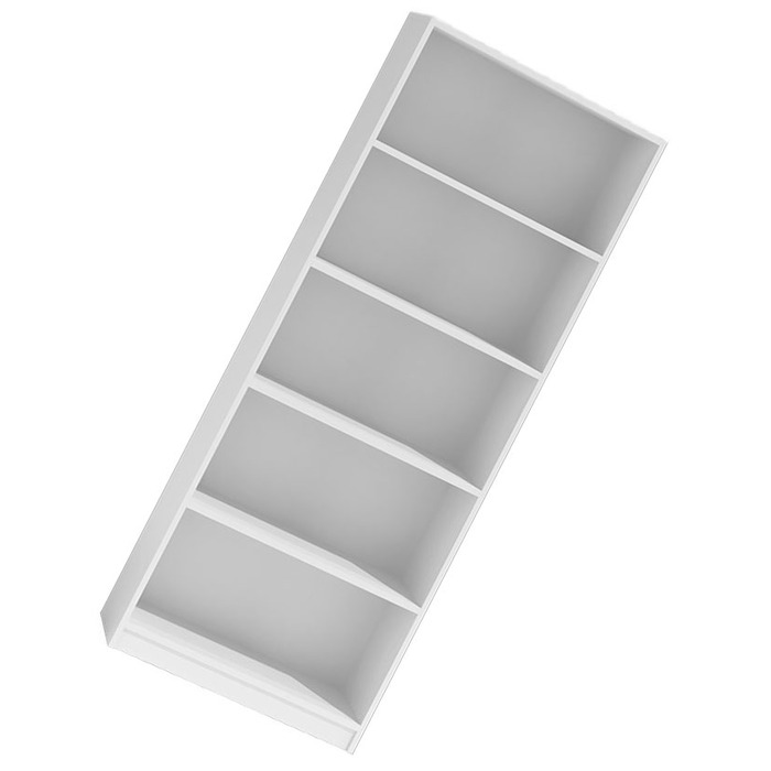Стелаж TopEshop Office, 60 x 182 x 30 см, білий