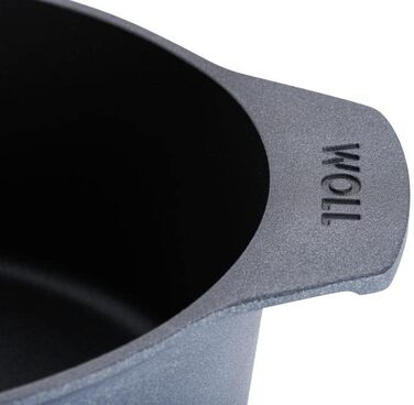 Набір каструля Woll Diamond Lite 3 л з кришкою, силіконовими ручками, для індукції, 27x22 см, універсальна для всіх плит