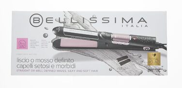 Керамічний випрямляч для волосся Bellissima Creativity B27 100, для випрямлення та створення хвиль, керамічне покриття
