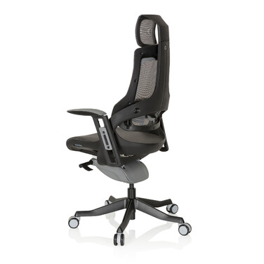 Офісне крісло / поворотне крісло SPEKTRE BLACK сітка сіра hjh OFFICE
