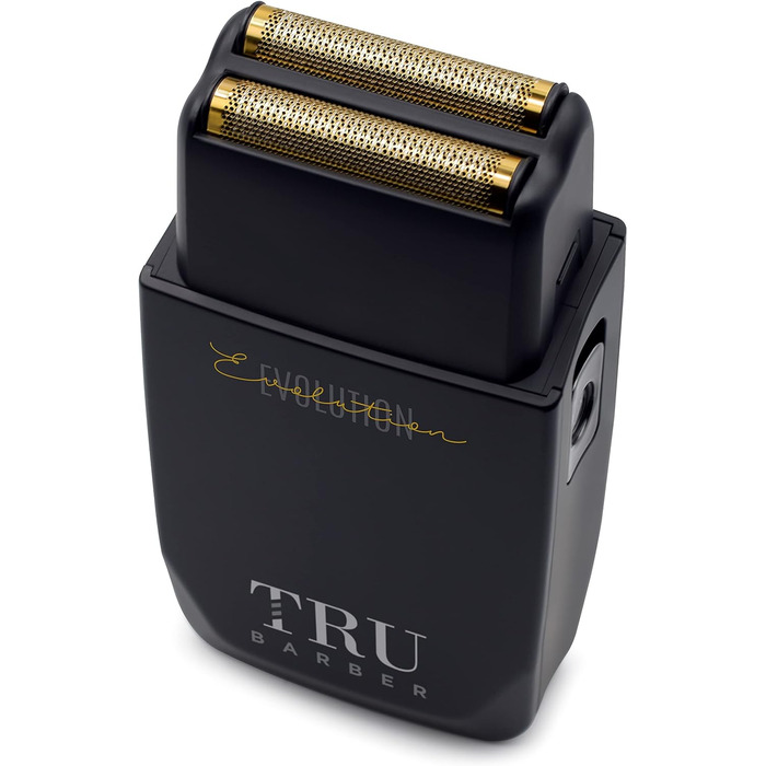 Електрична бритва TRU BARBER Evolution 9000 об/хв для чоловіків, професійний фольговий шейвер для бороди та голови, 0 мм тример