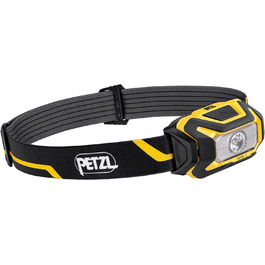Ліхтар налобний Petzl ARIA 1, 350 люмен, компактний, водонепроникний, жовто-чорний
