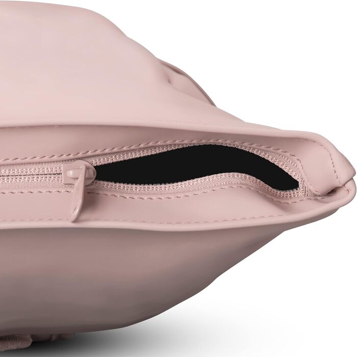 Міський рюкзак Johnny Urban Harvey Medium Rolltop, водостійкий, з відділенням для ноутбука 15L, рожевий, для жінок і чоловіків