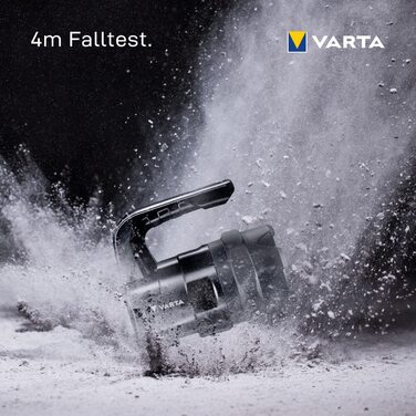 Ліхтар-ліхтар VARTA LED Indestructible BL20 Pro, 6 Вт, 6x AA, робочий, ударостійкий, захист від пилу та вологи, два режими